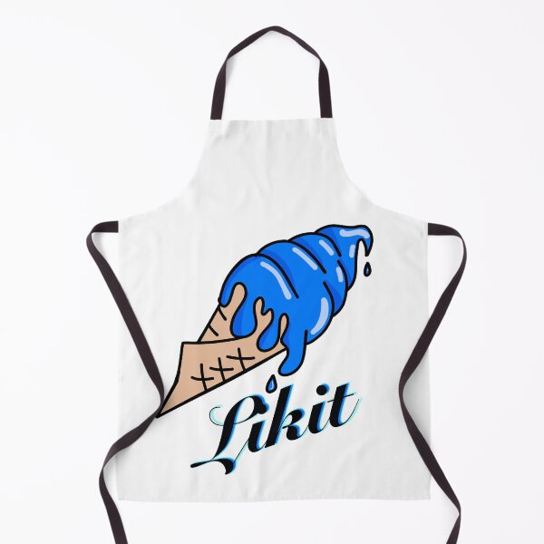 Item preview, Likit Blue Razberyy Ice Cream Cone designed and sold by AllieWildflower.