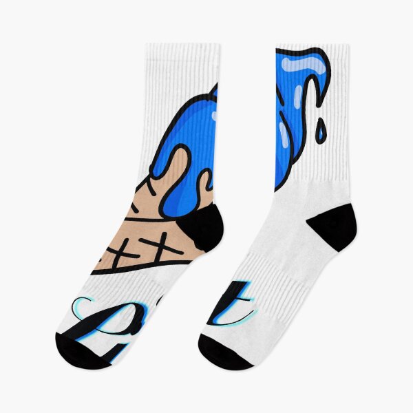 Item preview, Likit Blue Razberyy Ice Cream Cone designed and sold by AllieWildflower.