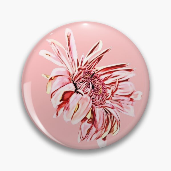 Item preview, Cartoonified Pink Gerbera designed and sold by Amberjays.
