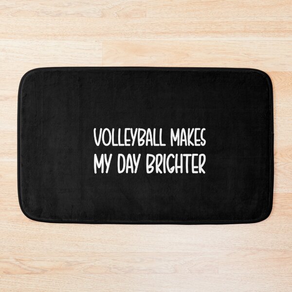 Item preview, volleyball makes my day brighter designed and sold by jualcantara.