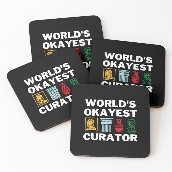 Item preview, World's Okayest And Best Curator designed and sold by livegood.