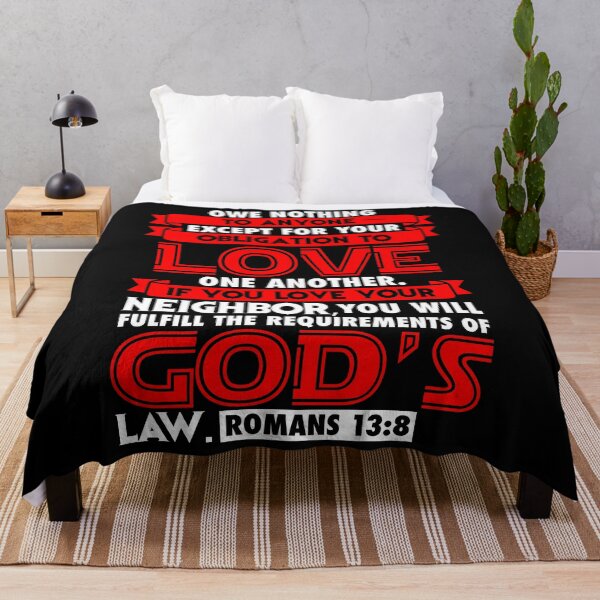 Item preview, Romans 13:8 designed and sold by plushism.