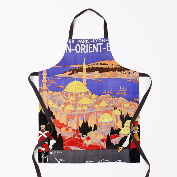 Item preview, Vintage Simplon Orient Express London Constantinople designed and sold by aapshop.