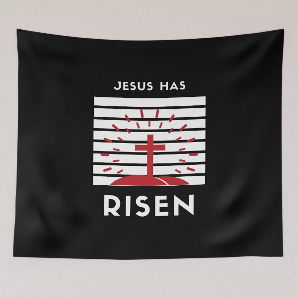 Item preview, JESUS HAS RISEN designed and sold by LiveAndGlow.