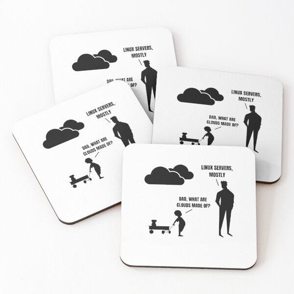 Item preview, Dad Linux Cloud designed and sold by momsnpops.