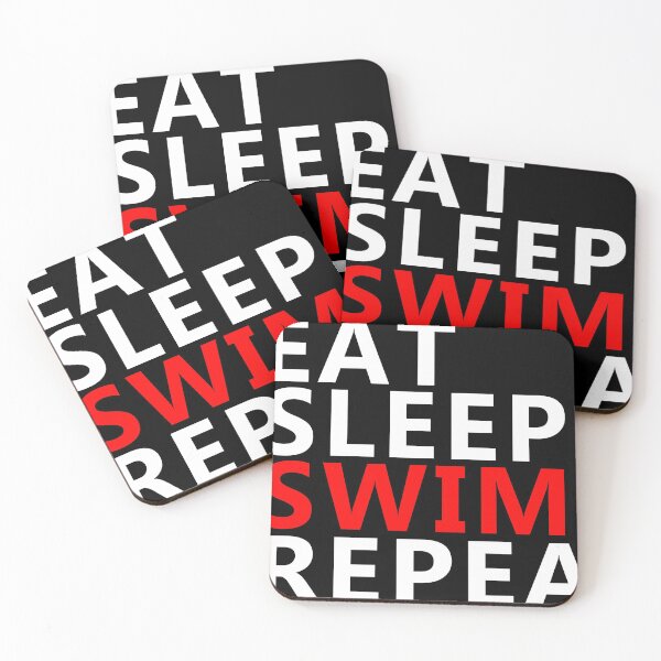 Item preview, Eat Sleep Swim Repeat designed and sold by equiliser.