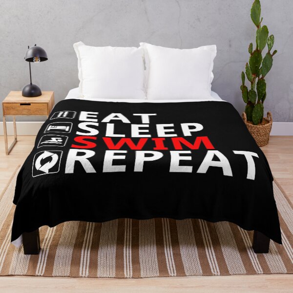 Item preview, Eat Sleep Swim Repeat designed and sold by equiliser.