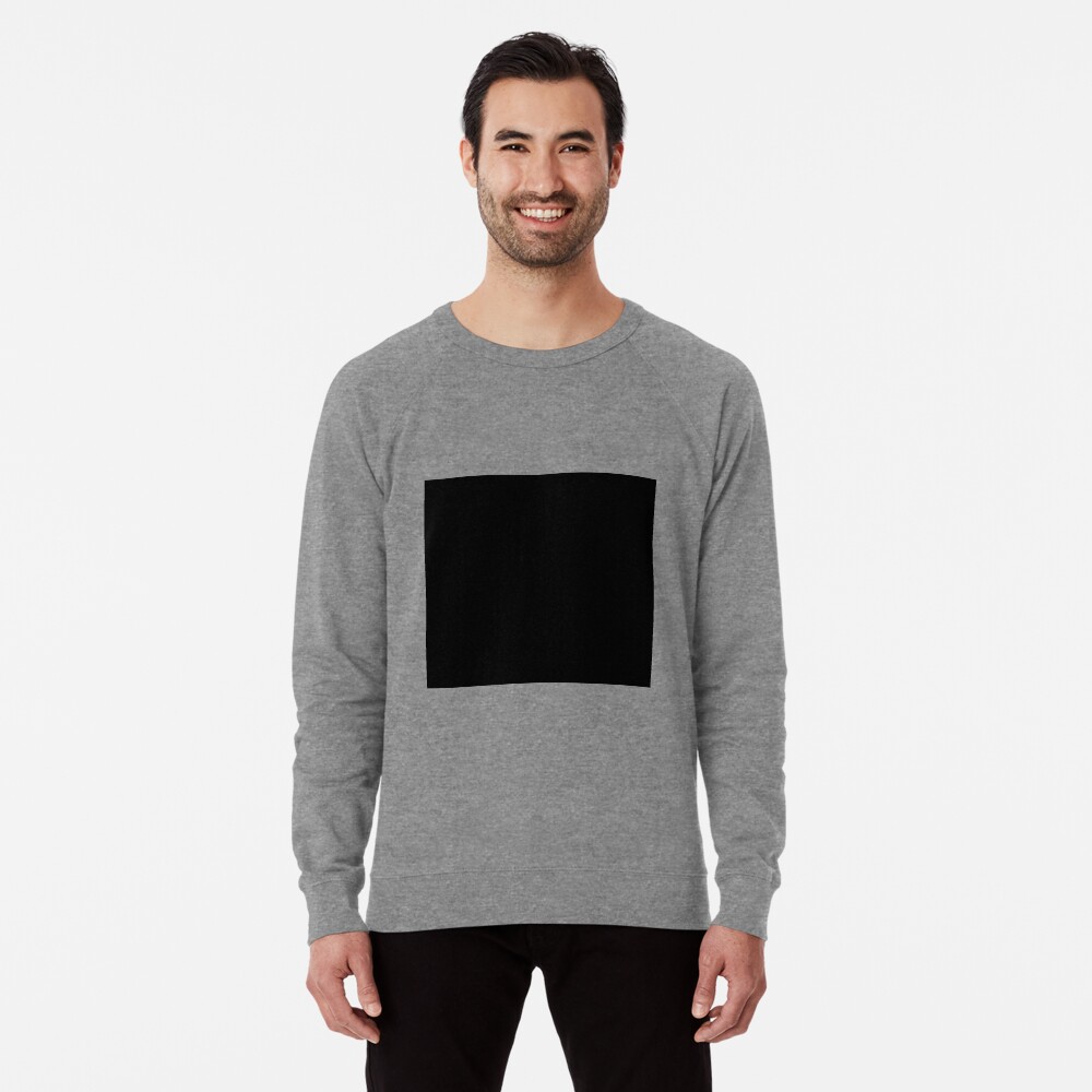 Black Lightweight Sweatshirt