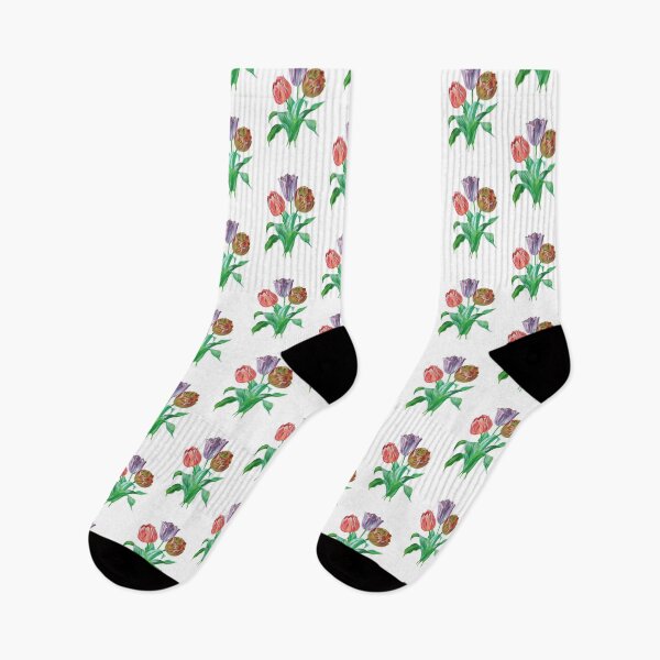 Item preview, Tulip Trio Colorful Artistic Flowers designed and sold by taiche.