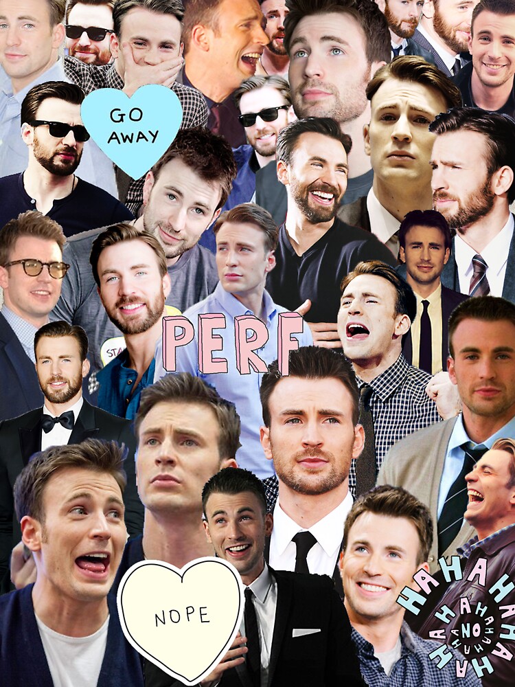 Chris Evans Collage by Jillsadetective