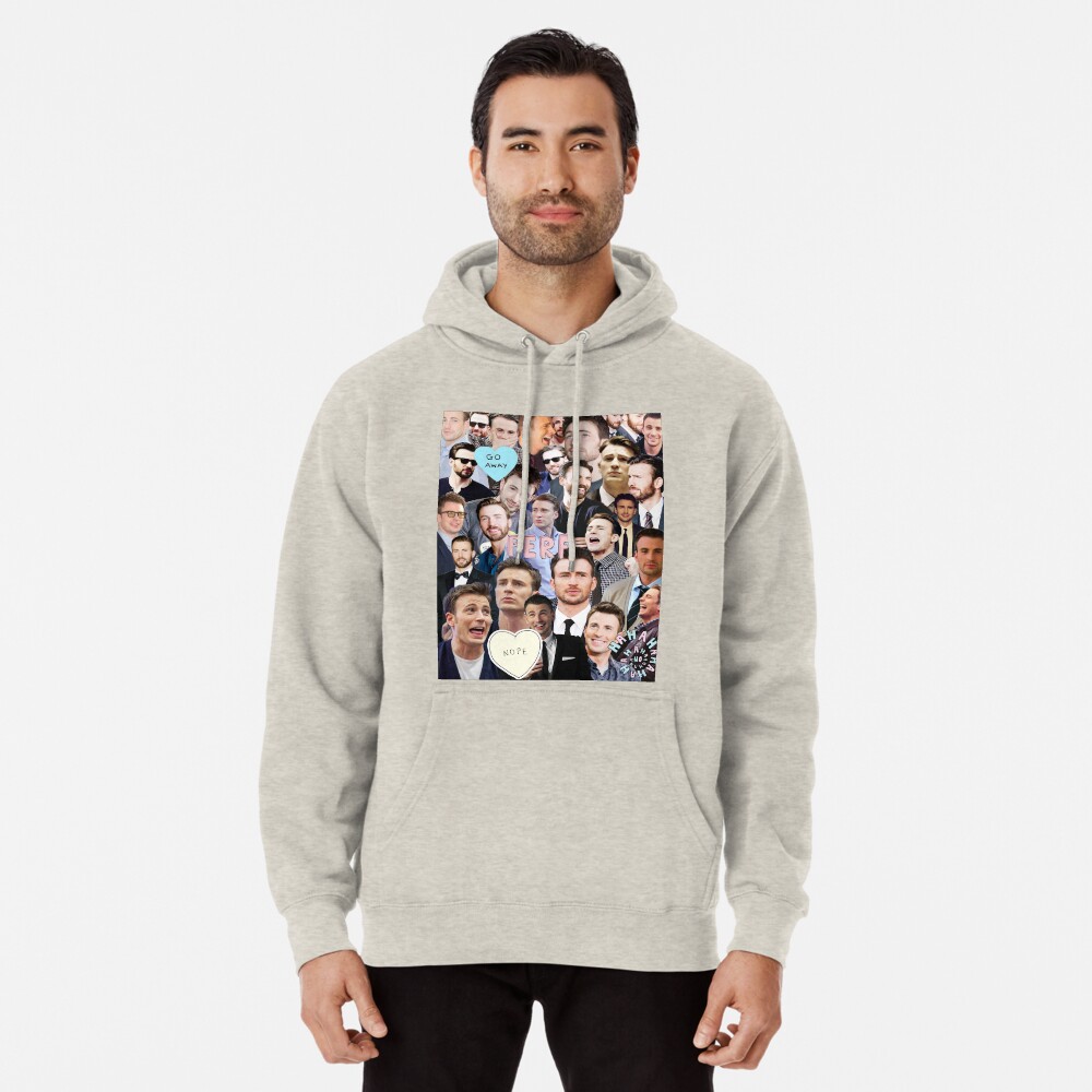 Chris Evans Collage Pullover Hoodie