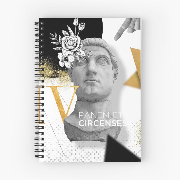 Item preview, Contemporany Graphic Composition with Classic Sculpture - Panem Et Circenses designed and sold by ThePortShop.