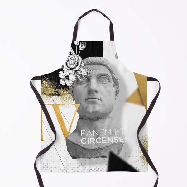 Item preview, Contemporany Graphic Composition with Classic Sculpture - Panem Et Circenses designed and sold by ThePortShop.