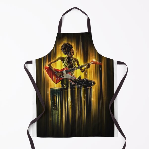 Item preview, Toon black woman playing guitar designed and sold by joetred.