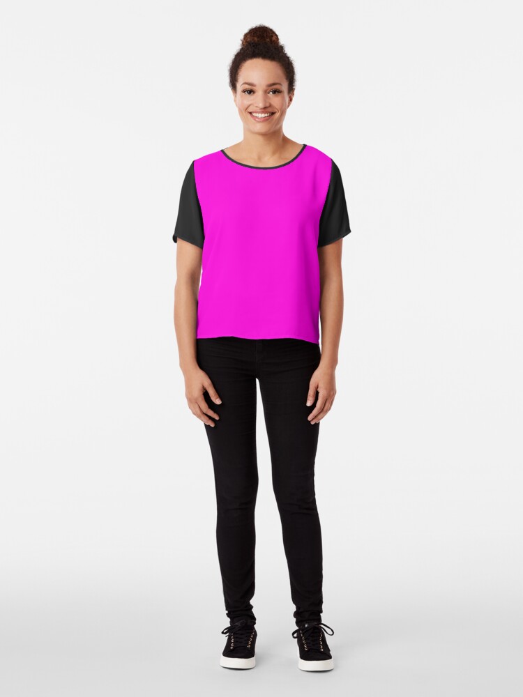 Alternate view of Pink Chiffon Top