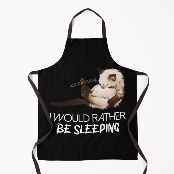 Item preview, I Would Rather be Sleeping kitten siamese designed and sold by Petcetera.