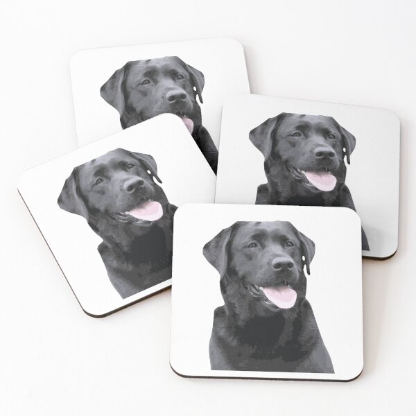 Item preview, Realistic Black Labrador Retriever Dog designed and sold by Pulptures.