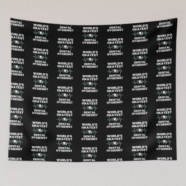 Item preview, World's Okayest And Best Dental Hygienist designed and sold by livegood.