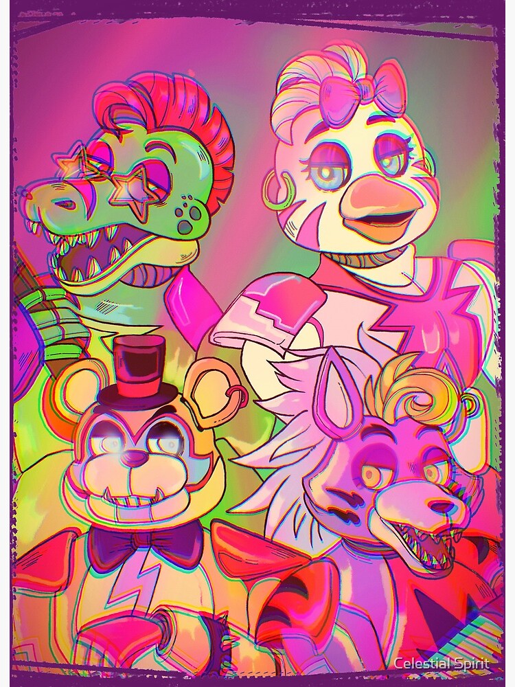 FNAF Gregory 5x7in Art Print 