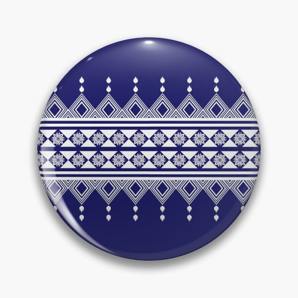 Item preview, Geometric patterns on the navy background designed and sold by Chamaiporn Pangtorn.