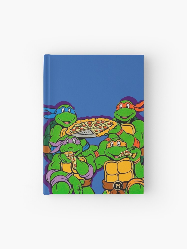 Teenage Mutant Ninja Turtles Retro Hardcover Ruled Journal