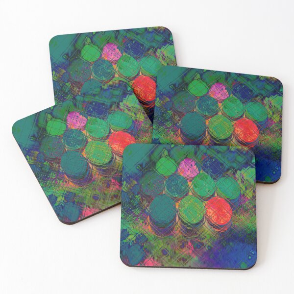 Item preview, Holy Colors Tiles 10 designed and sold by vortexatelier.