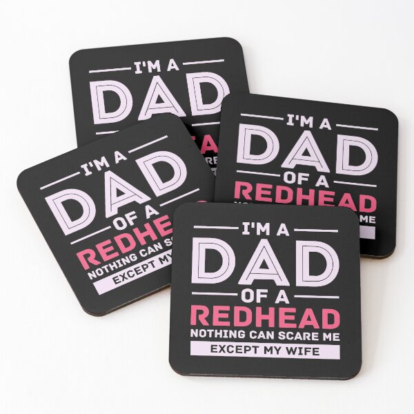 Item preview, Redhead Hair Dad Fathers day Funny Saying designed and sold by CuteDesigns1.