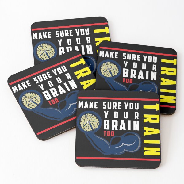 Item preview, Make sure you train your brain too 'Black Edition' designed and sold by Luxury-Outfits.