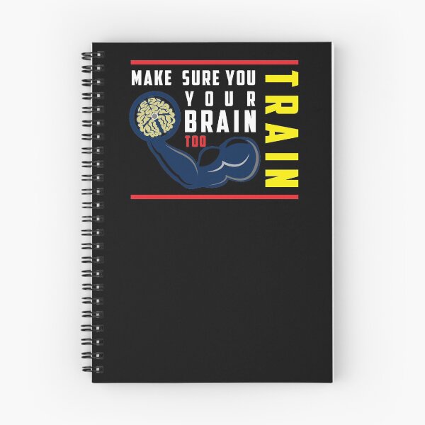 Item preview, Make sure you train your brain too 'Black Edition' designed and sold by Luxury-Outfits.