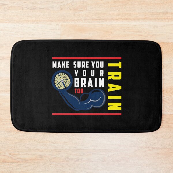 Item preview, Make sure you train your brain too 'Black Edition' designed and sold by Luxury-Outfits.