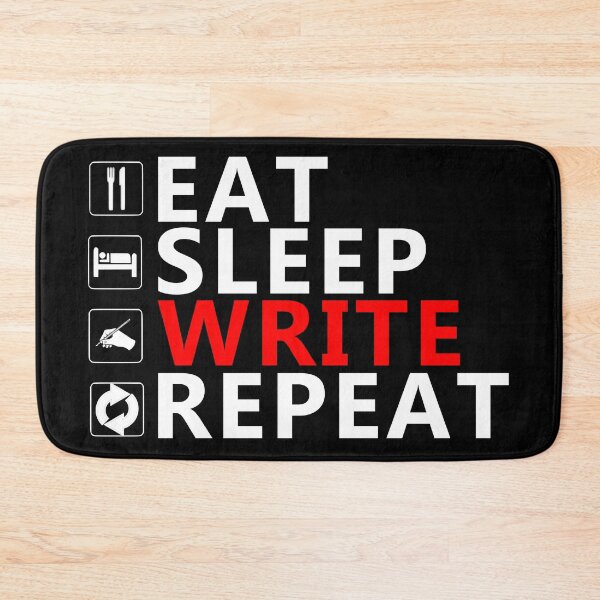 Item preview, Eat Sleep Write Repeat designed and sold by equiliser.