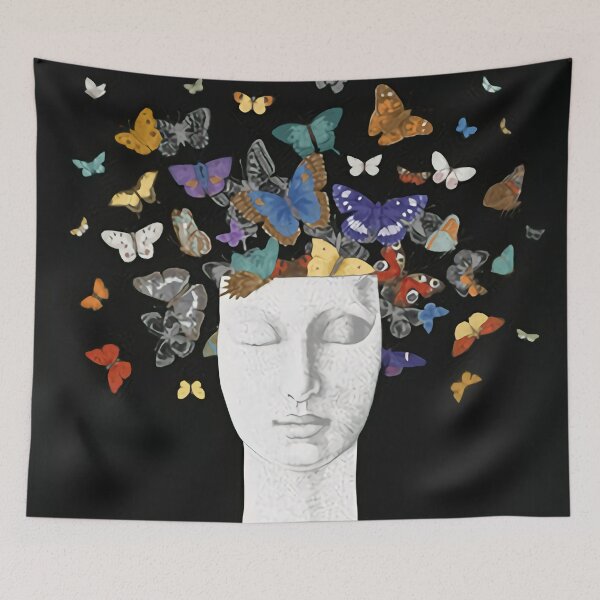 Item preview, ,head,face,buter fly designed and sold by megasity2020.