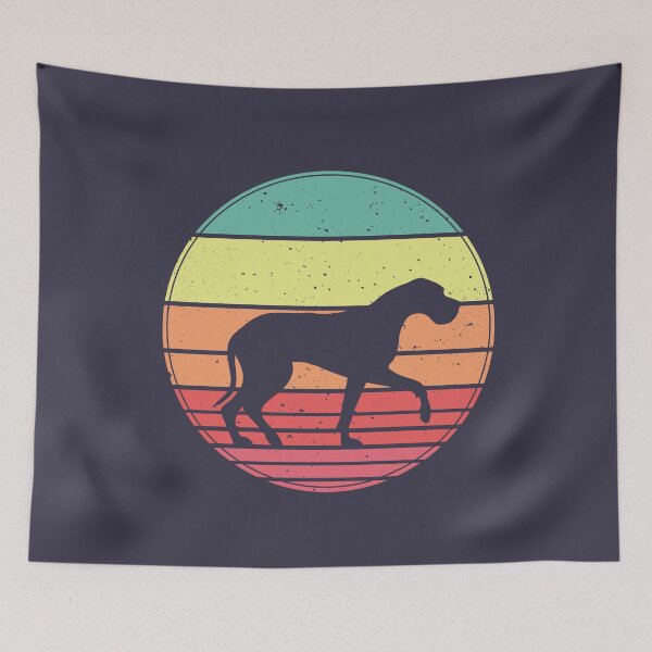Item preview, Great Dane Vintage Retro Sunset designed and sold by faudeltn.