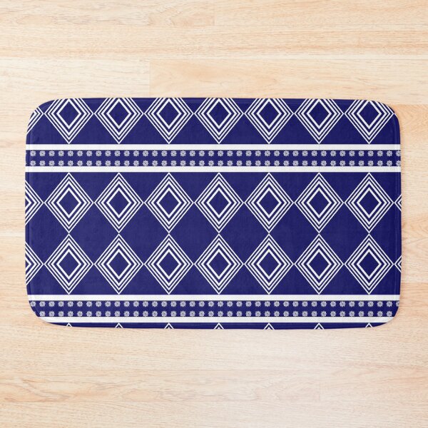 Item preview, Geometric patterns on the navy background designed and sold by Chamaiporn Pangtorn.