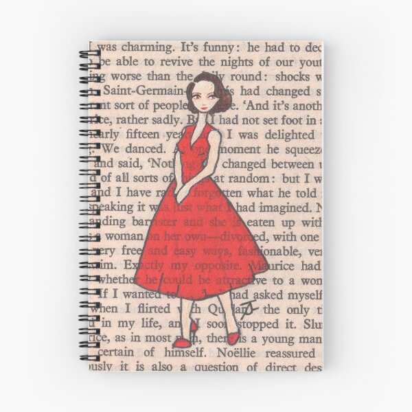 Item preview, Paris Glamour - Paris, 1954 - Georgette Steps Out In A Daring Red Dress, Saint-Germain-des-Pres designed and sold by Jess Purser.