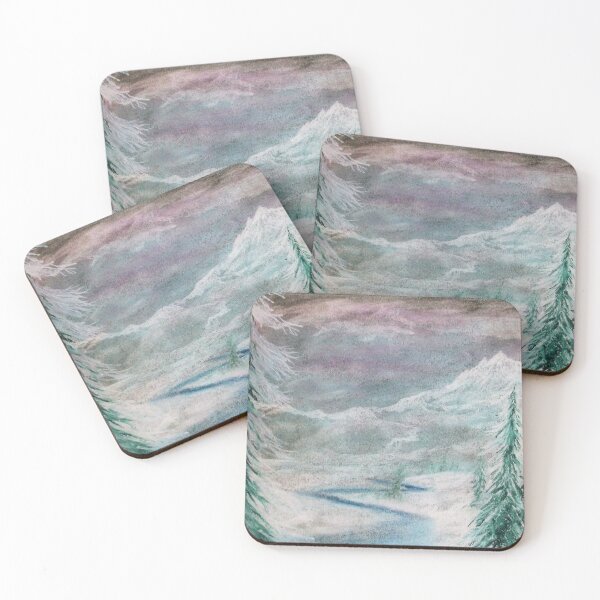 Item preview, Winter Mountain River 2 designed and sold by Scott and Mary Schneider art_photography.