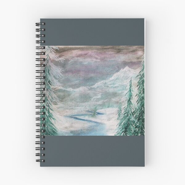 Item preview, Winter Mountain River 2 designed and sold by Scott and Mary Schneider art_photography.