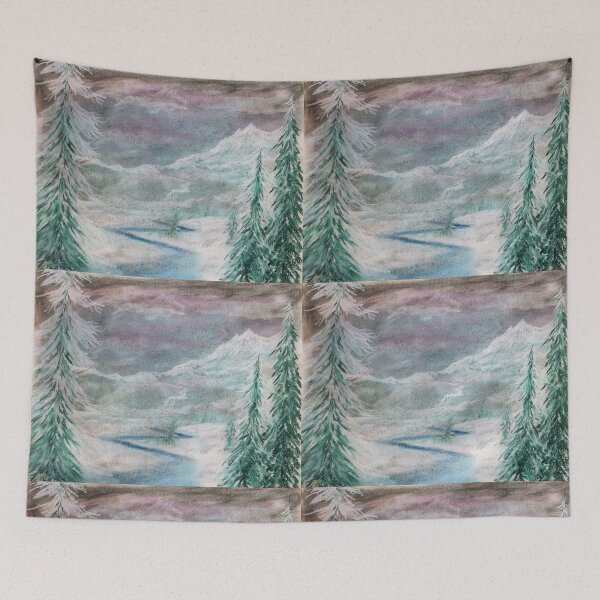 Item preview, Winter Mountain River 2 designed and sold by Scott and Mary Schneider art_photography.