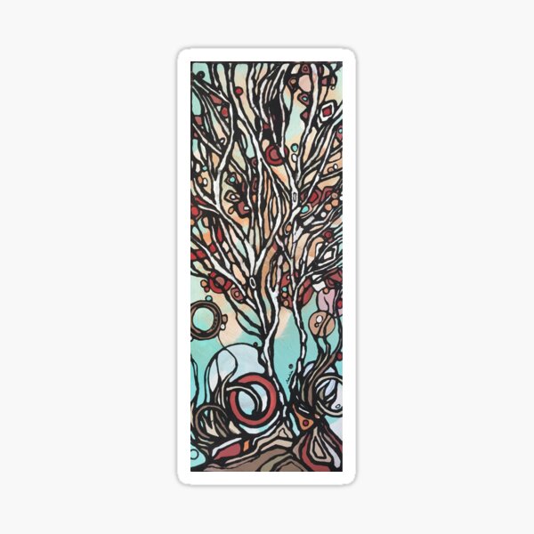 Tree Lines Sticker