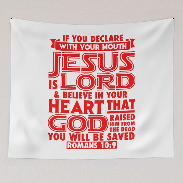 Item preview, Romans 10:9 designed and sold by plushism.
