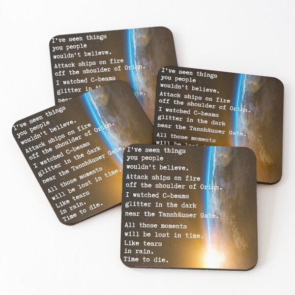 Item preview, I've seen things you people wouldn't believe.. Like tears in rain. designed and sold by UnleyDesign.
