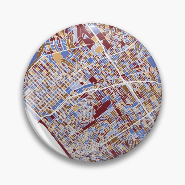 Item preview, Santa Monica Map, Map of Santa Monica California designed and sold by MosaicMaps.