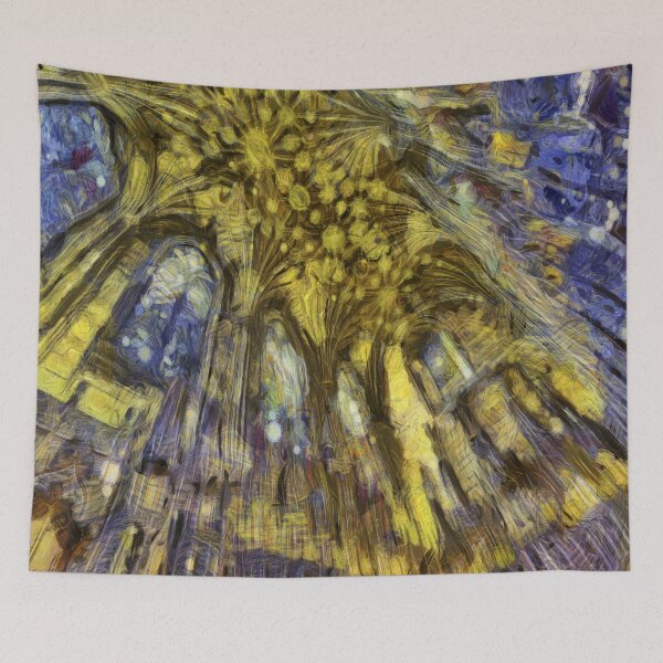 Artikelvorschau, St. Giles Kathedrale Van Gogh entworfen und verkauft von Londonimages.