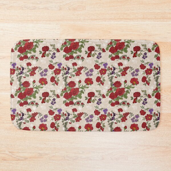Item preview, Cottage Rose on Light Cream  designed and sold by Kristi Duggins.