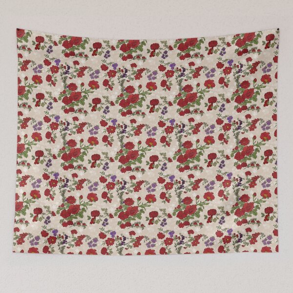 Item preview, Cottage Rose on Light Cream  designed and sold by Kristi Duggins.
