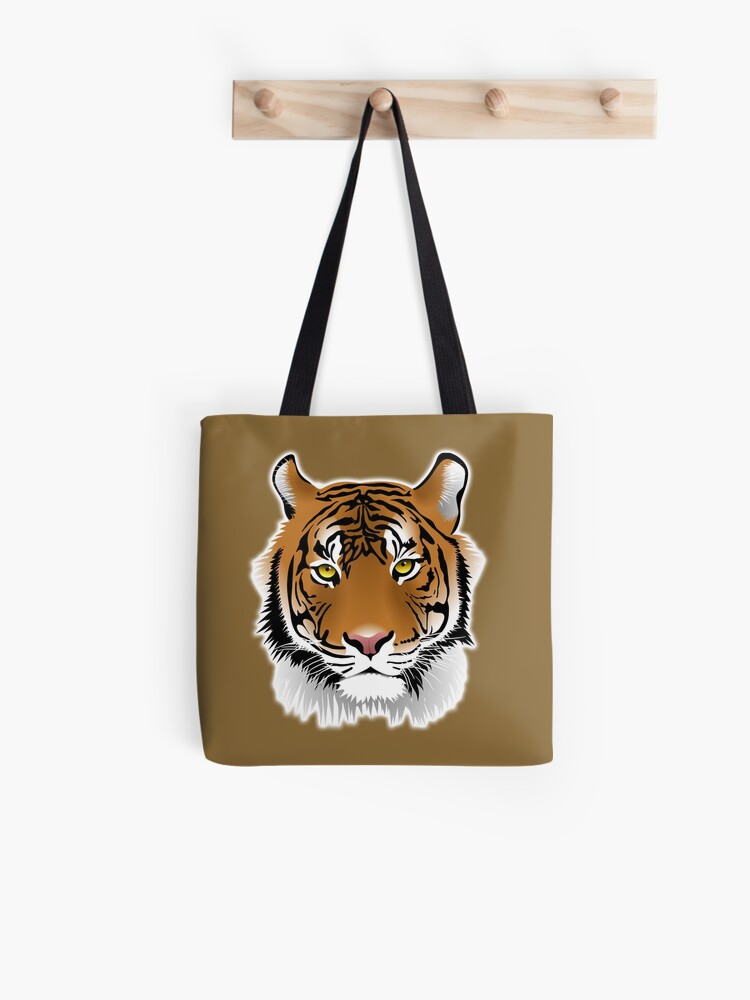 tiger face bag