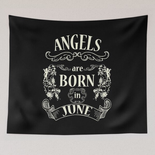 Item preview, Angels are born in june (light color) designed and sold by Arteria Mix.