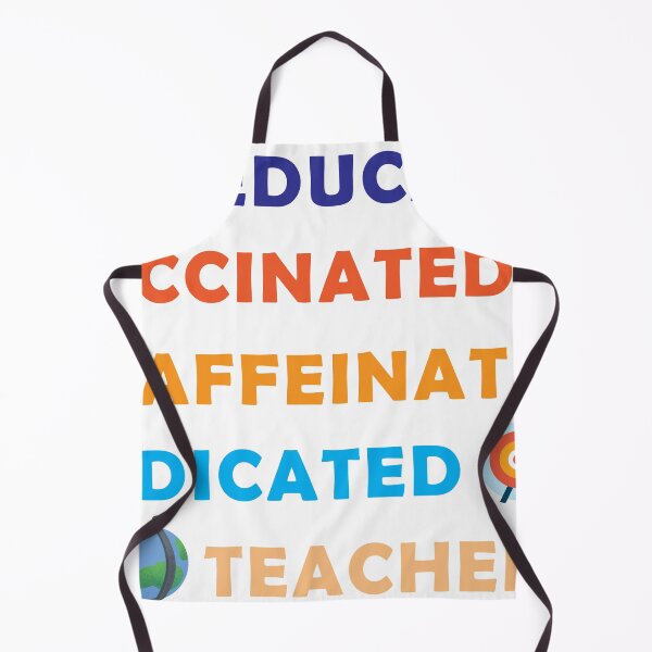 Item preview, Educated Vaccinated Caffeinated Dedicated Teacher designed and sold by fahadabu.