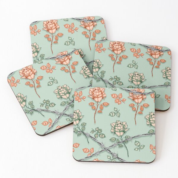 Item preview, Vintage roses and thorns designed and sold by Rômulo Queiroz.