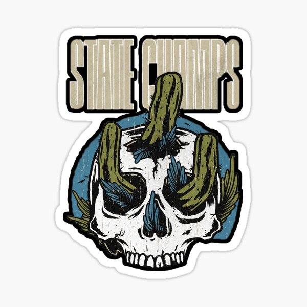 cactus from inside skull Sticker